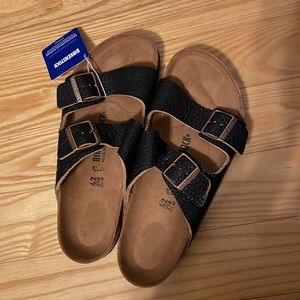 NWT Men’s Birkenstock Sandals Black Size 42